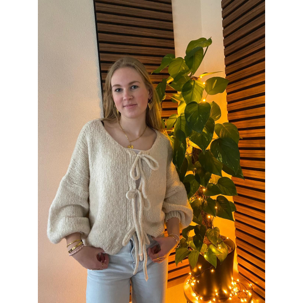 Fluffy Cardigan - Cream Fluffy Cardigan - Cream