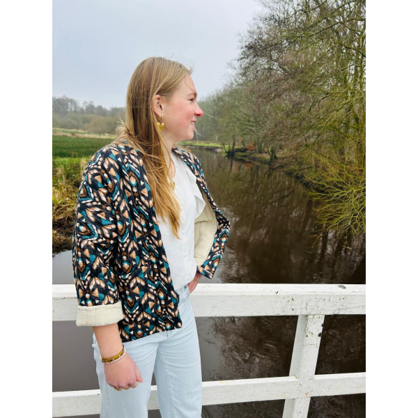 Quilted Jacket - Black
