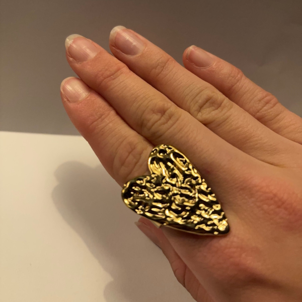 Ring - Full of Hearts - Gold